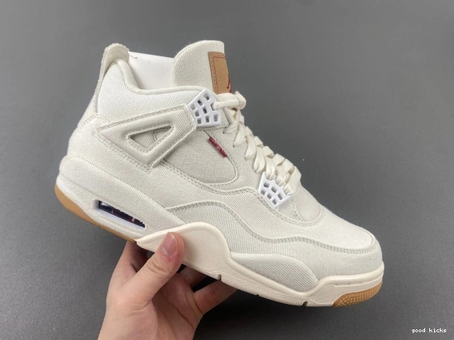 Cheap Levi's 4 Air AO2571-100 'White' Jordan x 0630